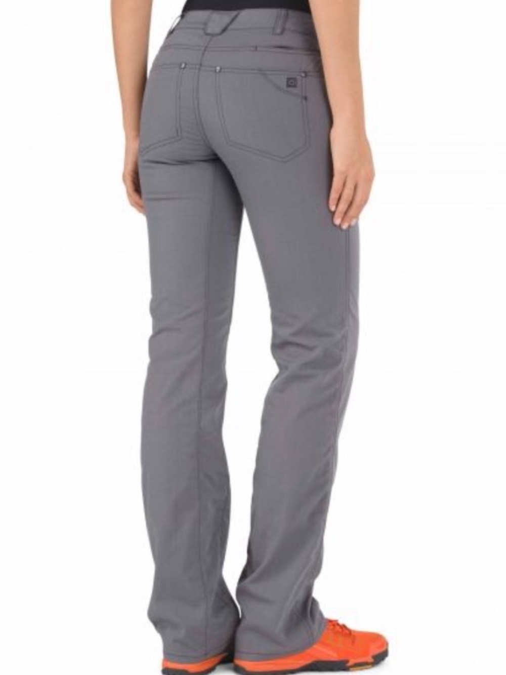 5.11 Tactical Women’s Cirrus Pants Size 10 Regular Gray Ripstop Straight Leg New - Picture 3 of 16